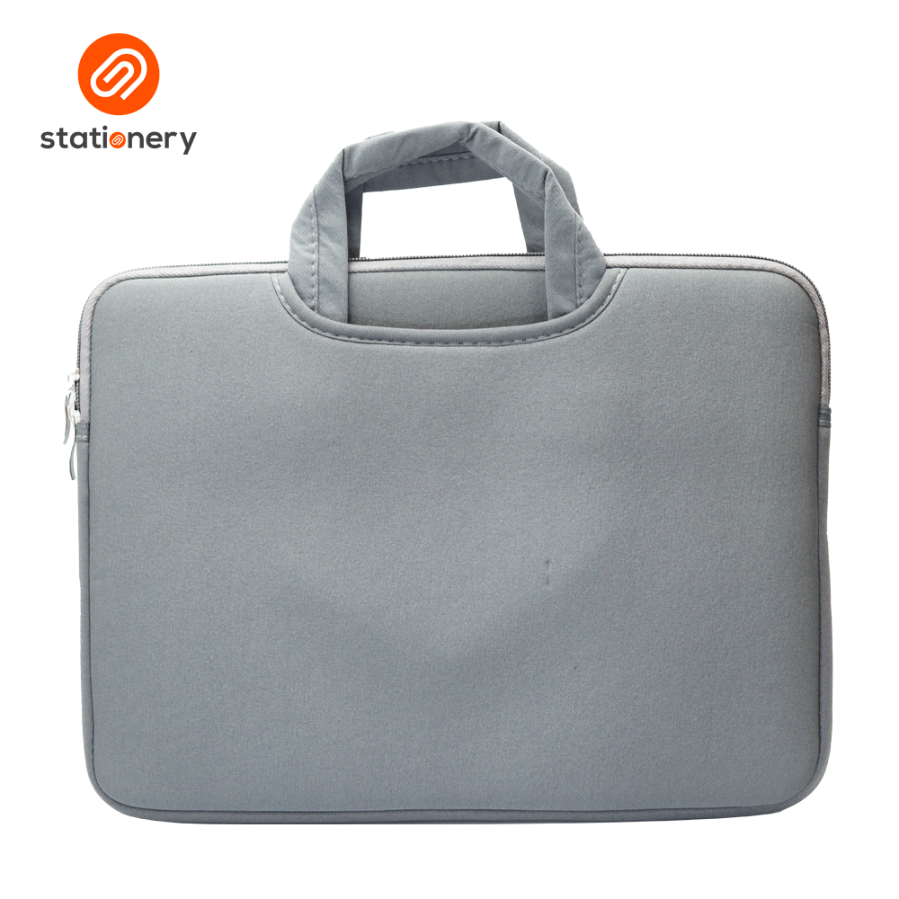 Neoprene Laptop Sleeve 15" Gray SM Stationery