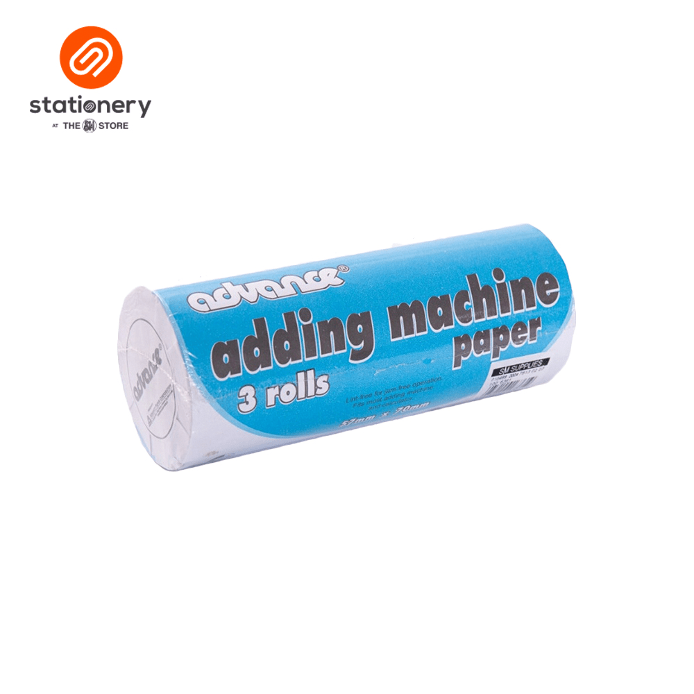 Advance Adding Machine Tape 57X70MM 3 Rolls per Pack SM Stationery