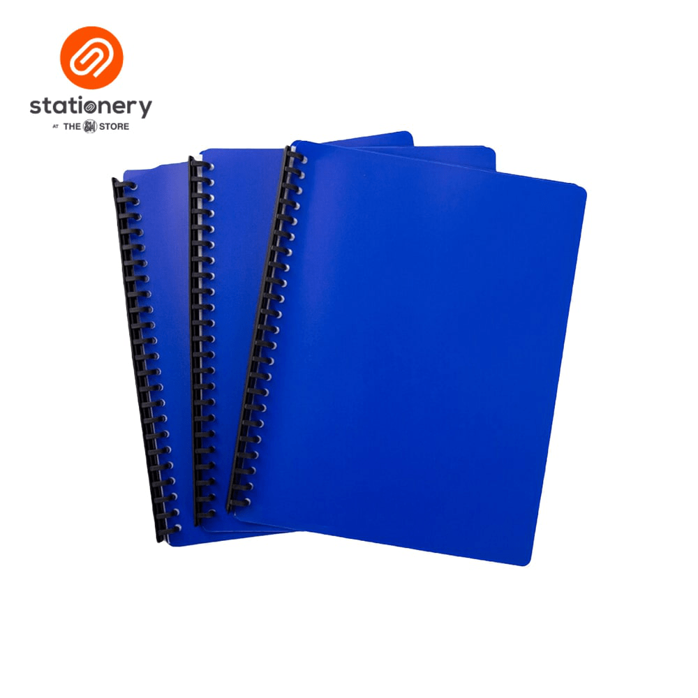 Clearbook A4 Size Pack of 3 (RANDOM COLOR) SM Stationery