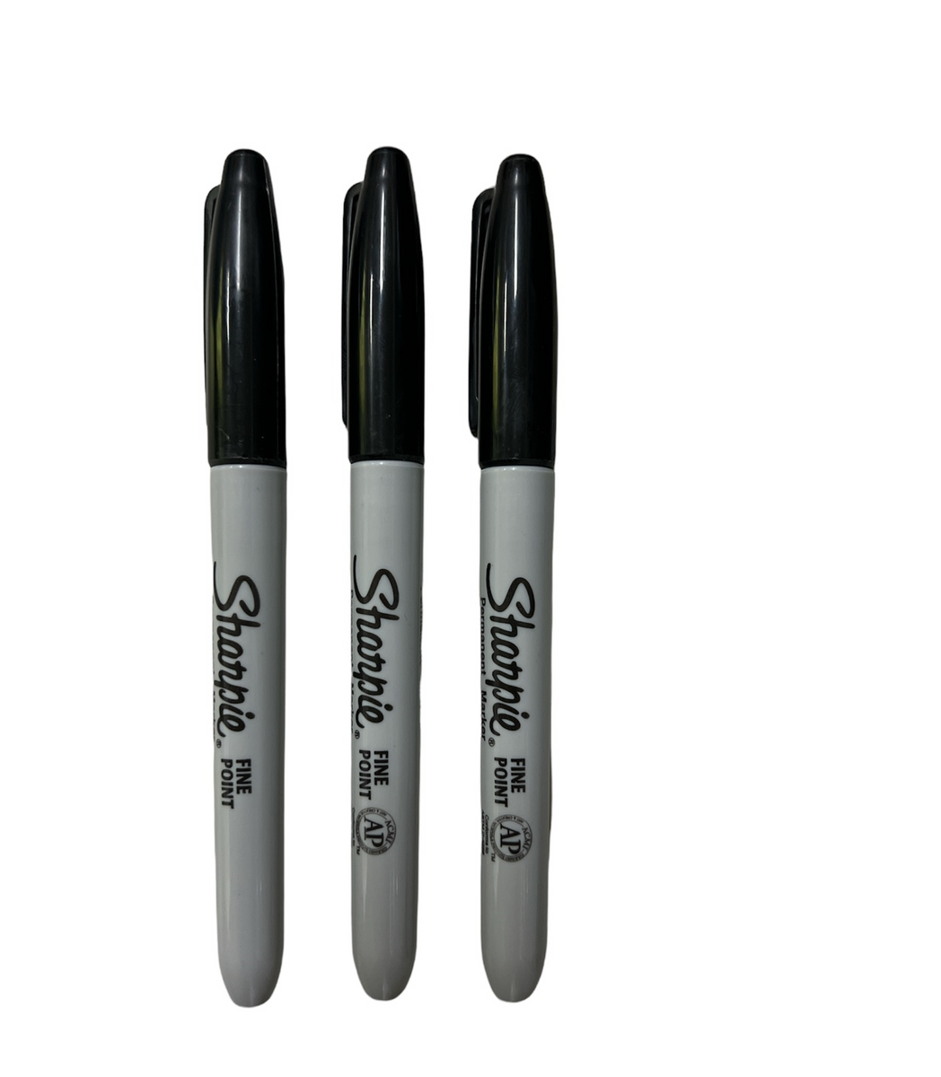 Sharpie Fine Point 2 1 Permanent Marker Black SM Stationery