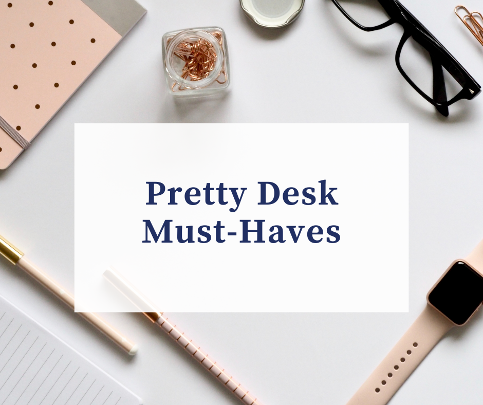 Jazz Up Your Space With These Pretty Desk Must-Haves