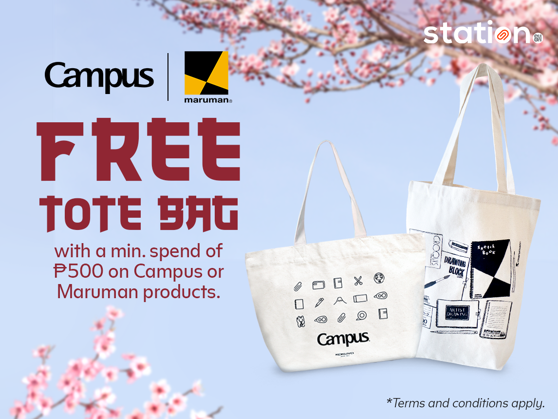 Maruman x Kokuyo Campus Free Tote Bag