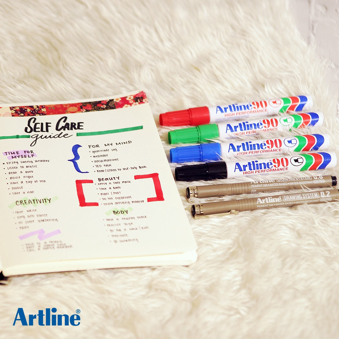 Artline Permanent Marker EK90 Chisel Tip