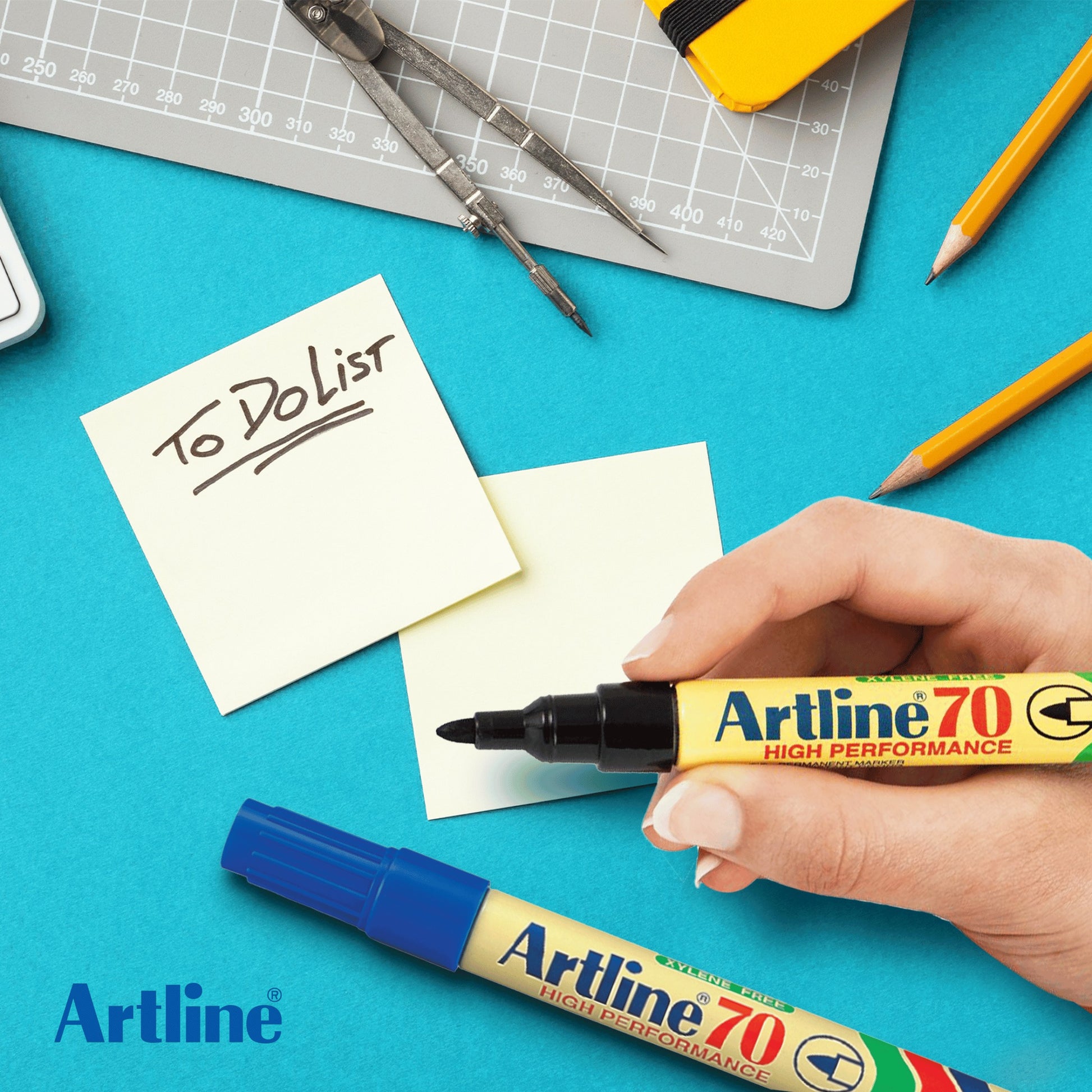 Artline Permanent Marker EK70 Bullet Tip-1