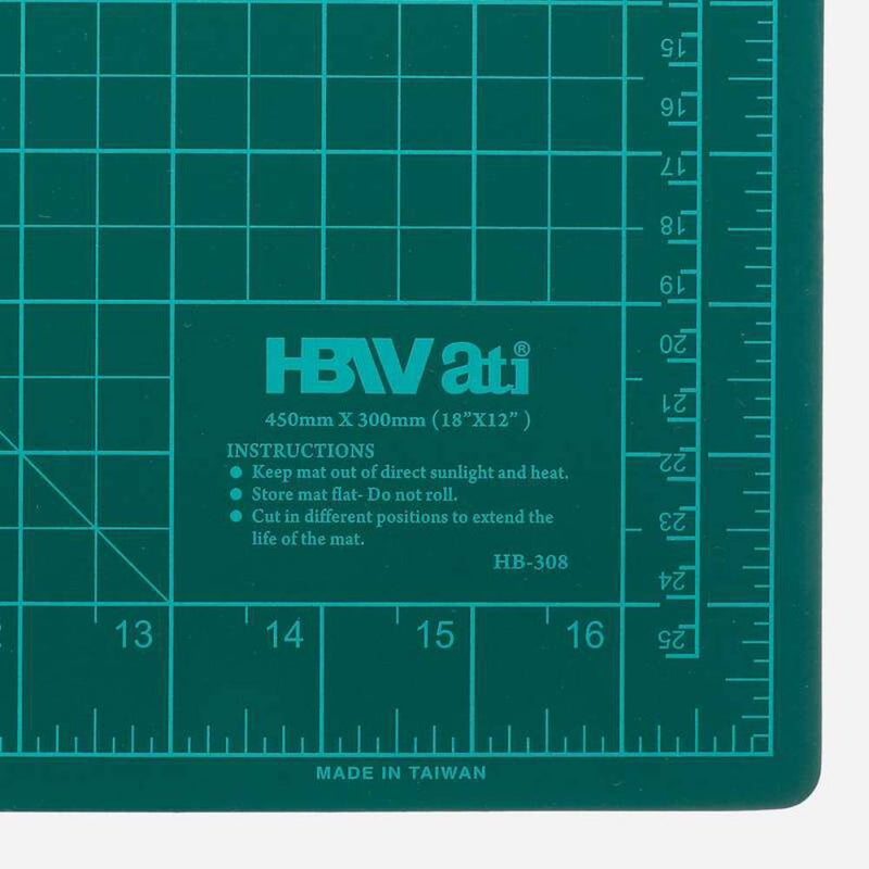 HBW ATI Cutting Mat Big 12" x 18"-zoom-