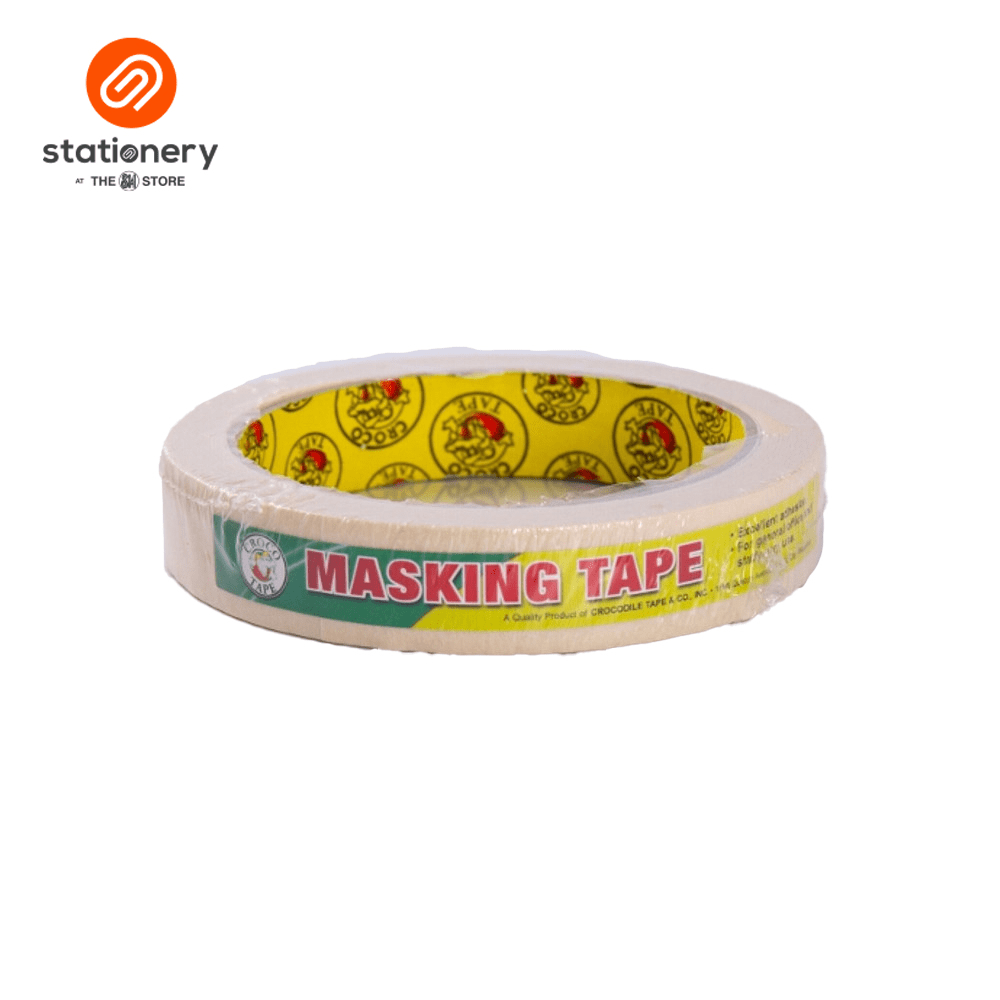 Crocodile Masking Tape 25 yards 3" Core - 18mm-1