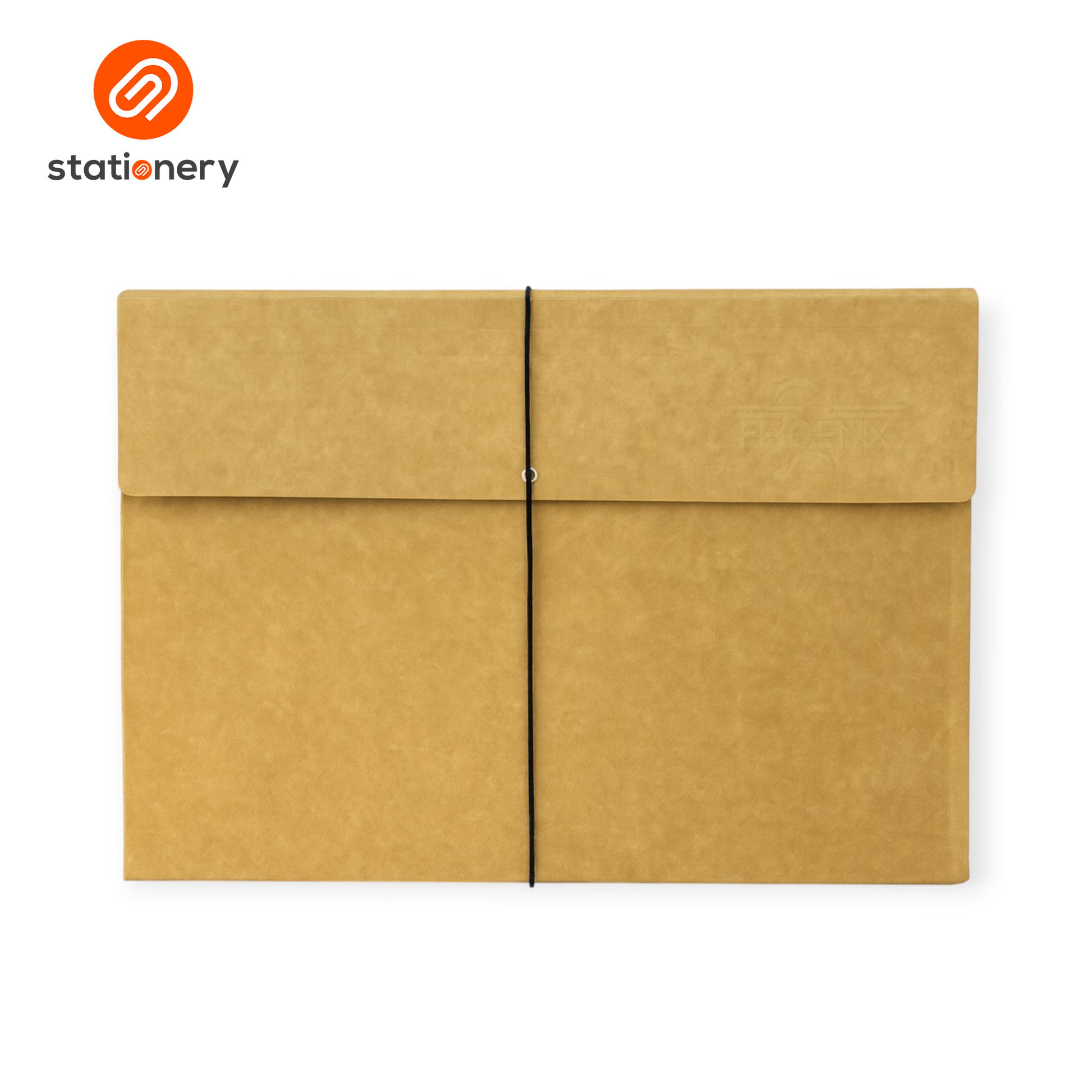 Kraft Expanding Envelope with Elastic Band Closure - 10x15"-1