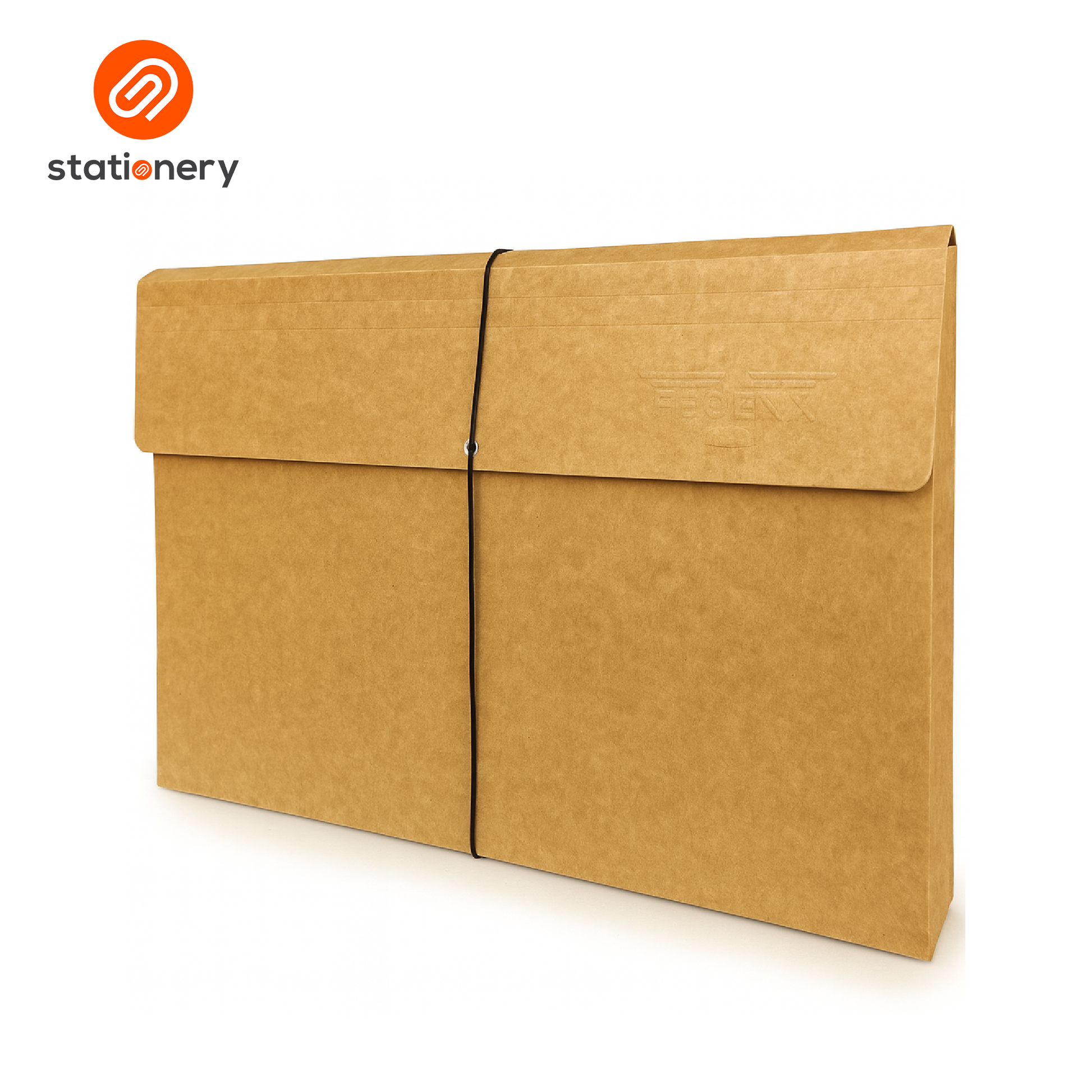 Kraft Expanding Envelope with Elastic Band Closure - 10x15"-2