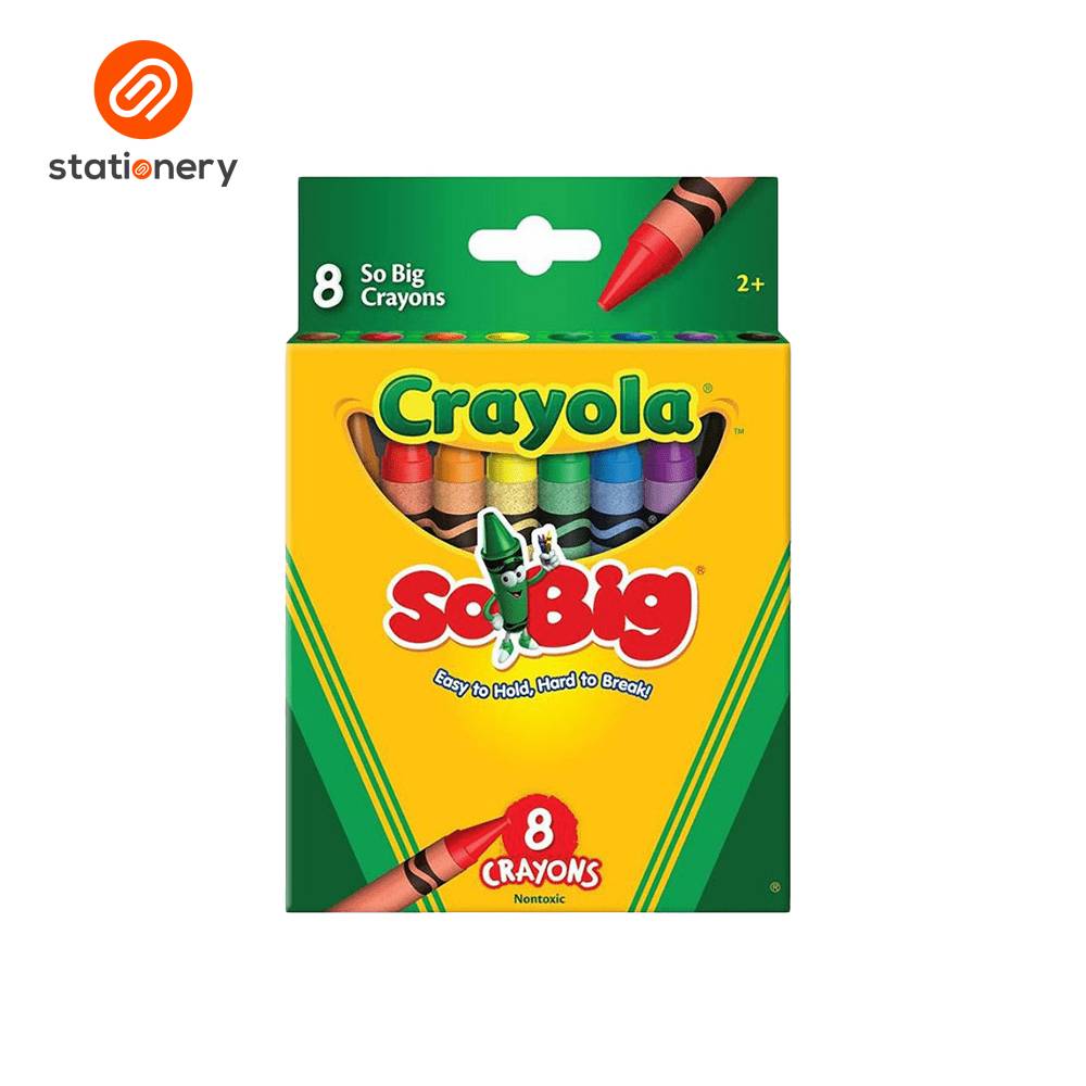 Crayola Jumbo Crayons 8 Colors-zoom-1