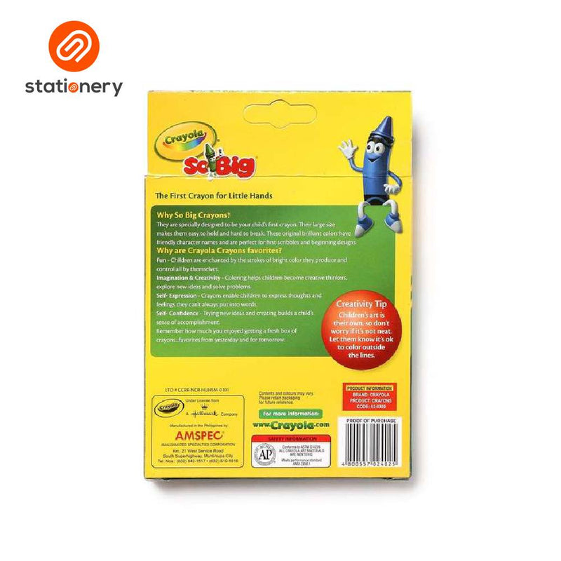 Crayola Jumbo Crayons 8 Colors-zoom-