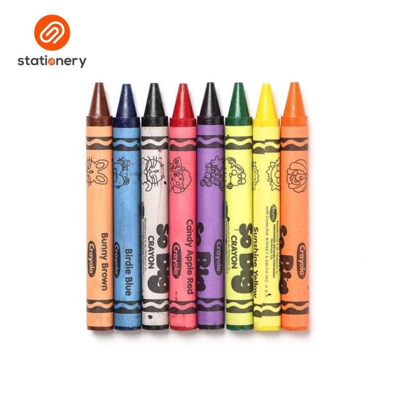 Crayola Jumbo Crayons 8 Colors-zoom-