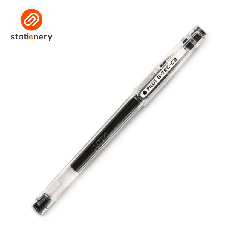 Pilot G-Tec C3 0.3mm Ballpen in Black-zoom-