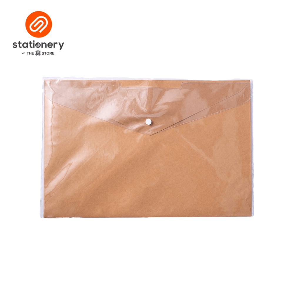 Brown Envelope with Plastic Gauge 8 - 10x15"