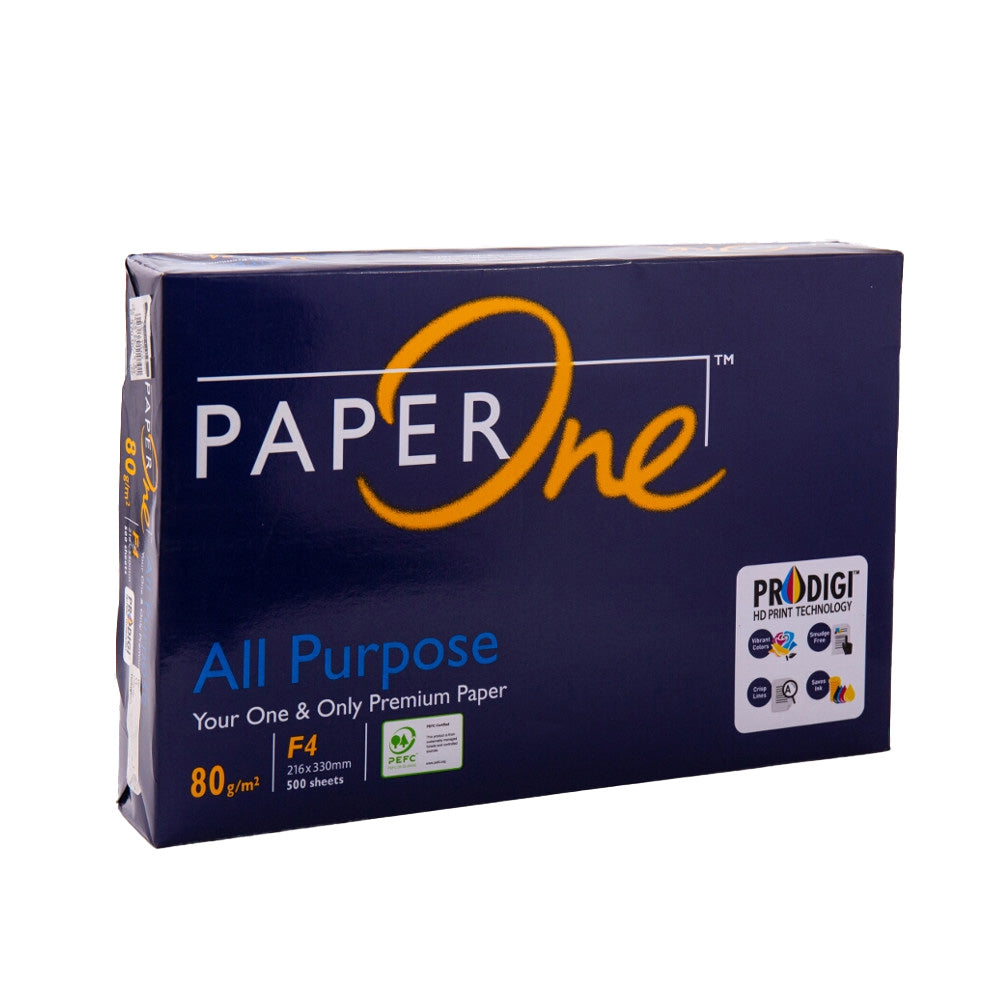 PaperOne All Purpose Bond Paper 80gsm 500 Sheets - Long-2
