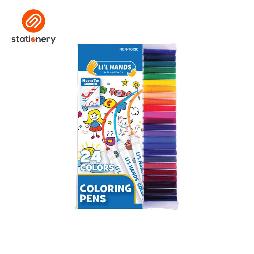 Lil Hands Coloring Pens 24 Colors-1