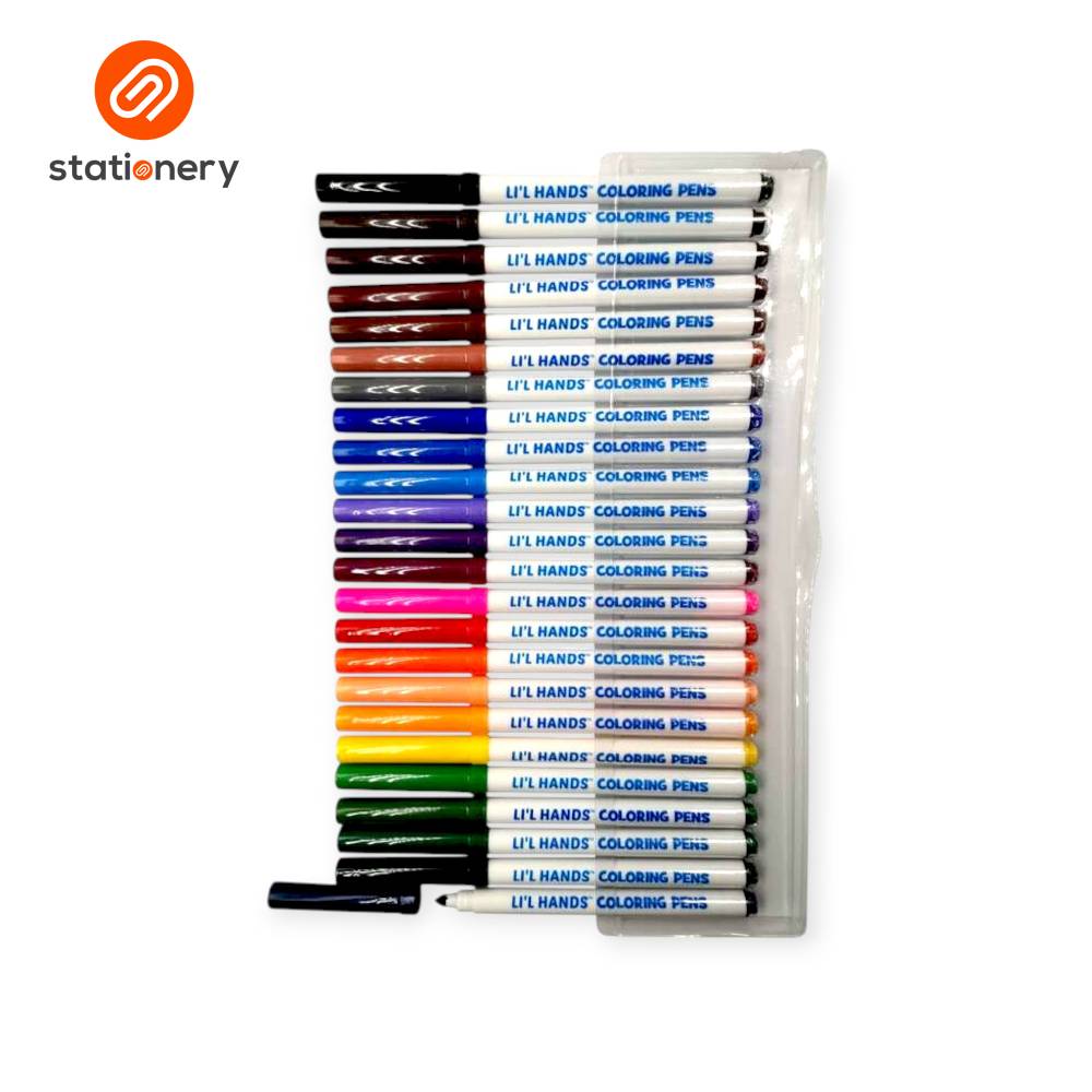 Lil Hands Coloring Pens 24 Colors-3