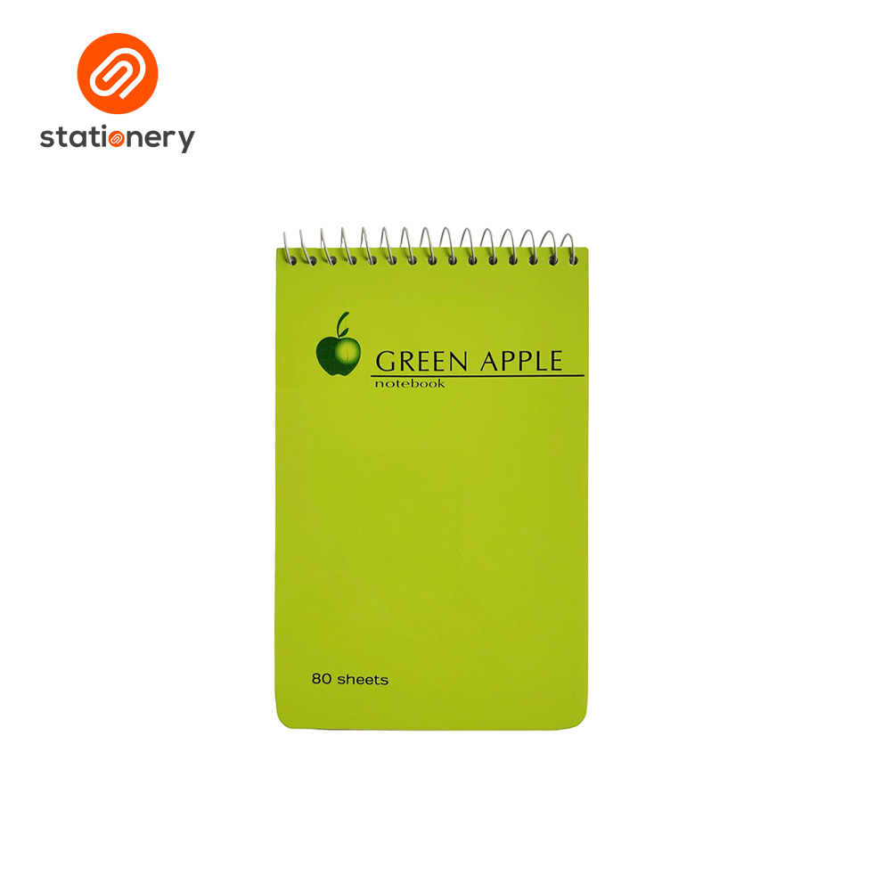 Green Apple Spiral Notebook 80 Leaves-zoom-9