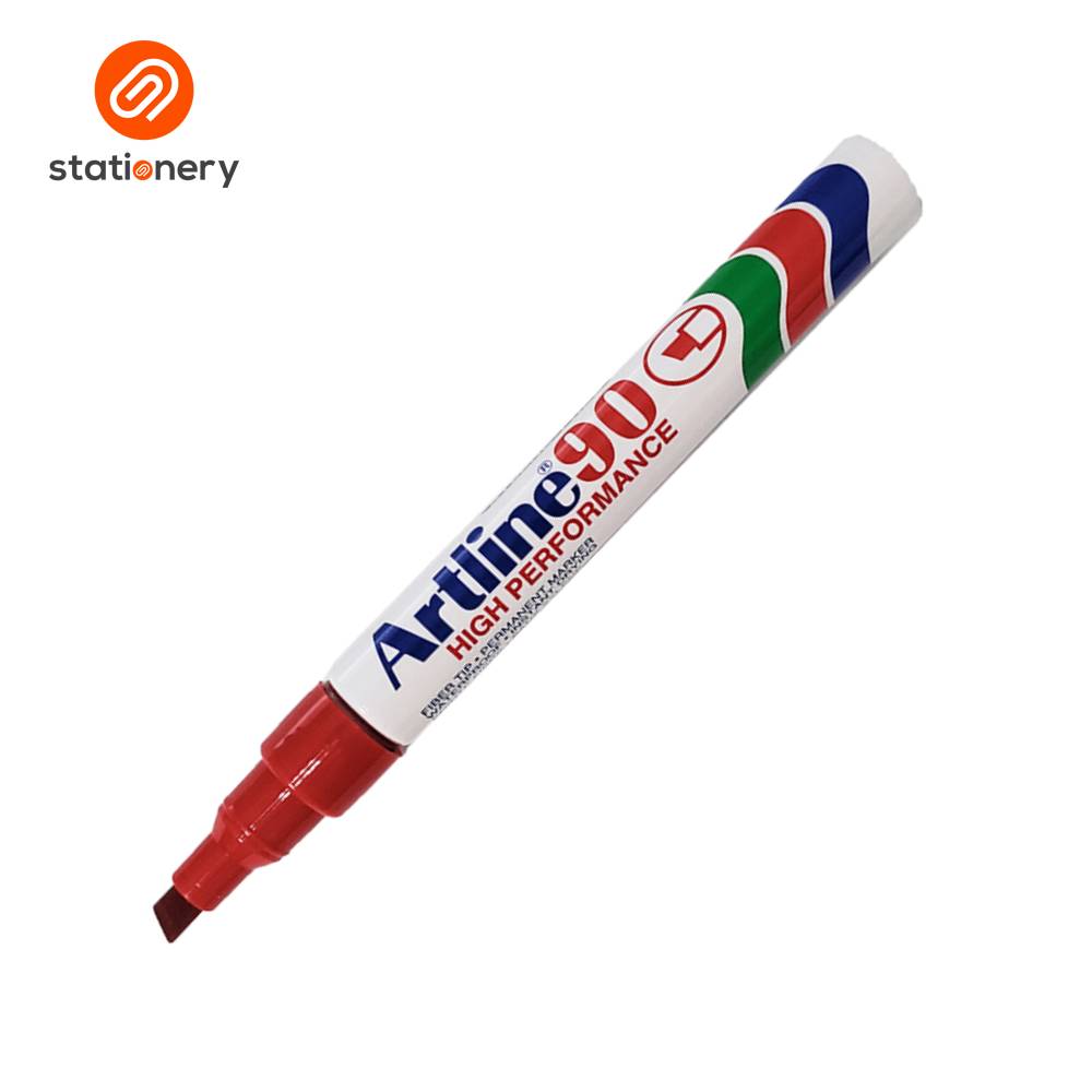 Artline Permanent Marker EK90 Chisel Tip-4