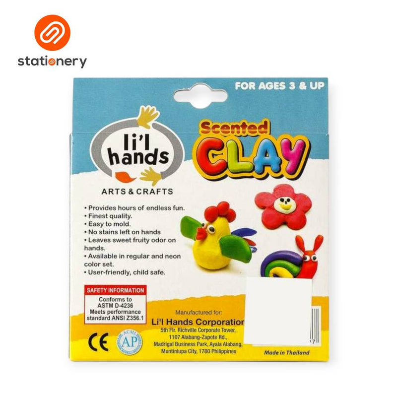 Lil Hands Scented Clay Regular 5 Colors-zoom-