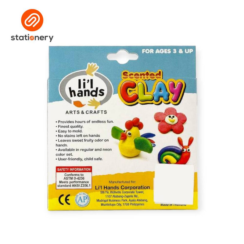 Li'l Hands Scented Clay - Neon Colors-zoom-
