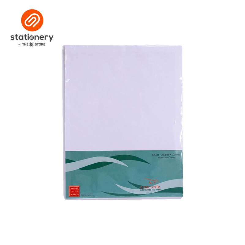Concorde Laid Board 220gsm 10 Sheets per Pack - Short-zoom-