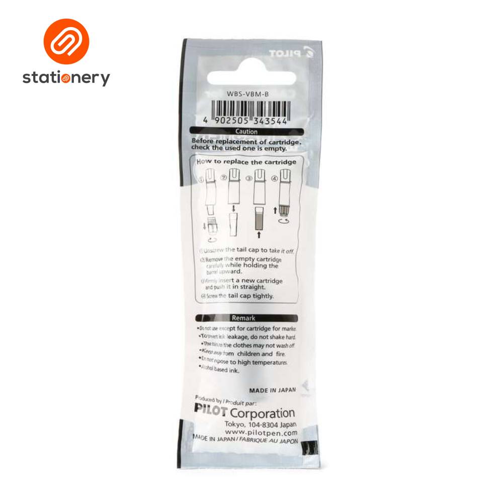 Pilot V Board Master Whiteboard Marker Ink Cartridge Refill Black