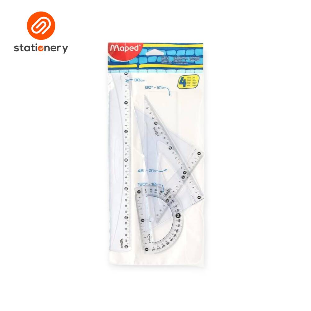 Maped Ruler Set of 4