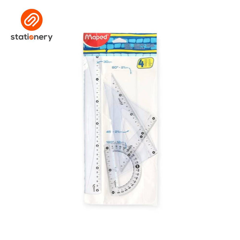 Maped Ruler Set of 4-zoom-
