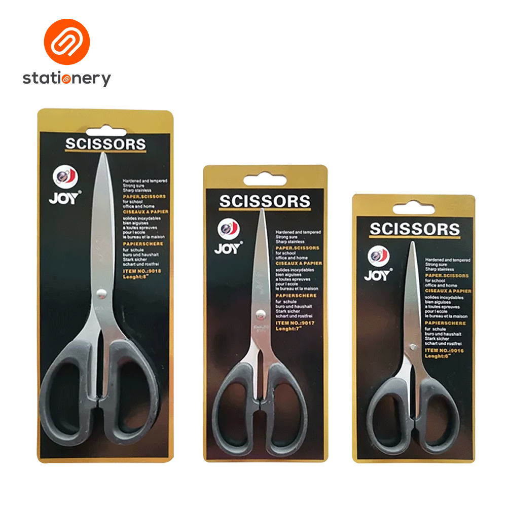 Joy Scissors with Handle - 3 Pairs per Pack