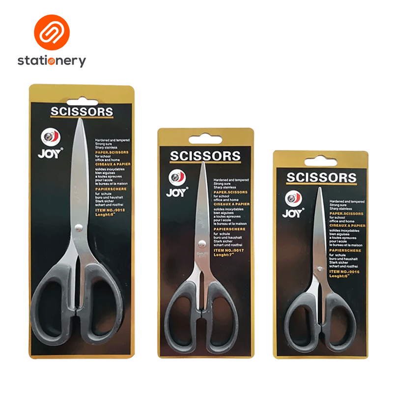 Joy Scissors with Handle - 3 Pairs per Pack-zoom-