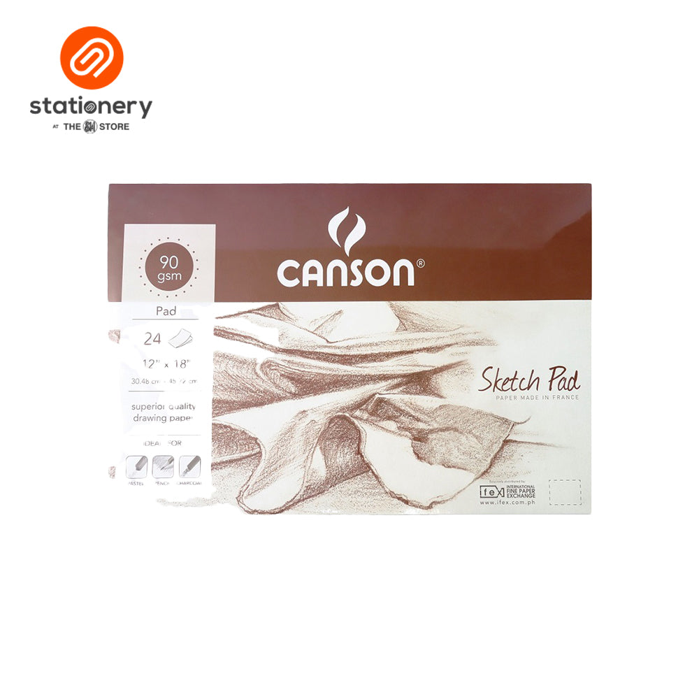 Canson Sketch Pad 90gsm - 12x18