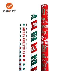 Fine Arts Christmas Rolled Wrappers - Assorted