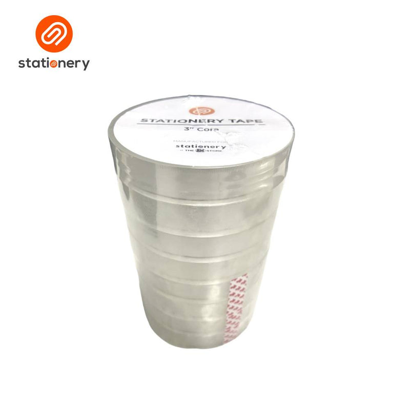 Stationery Tapes 18mmx50m 3" Core Pack of 8-zoom-