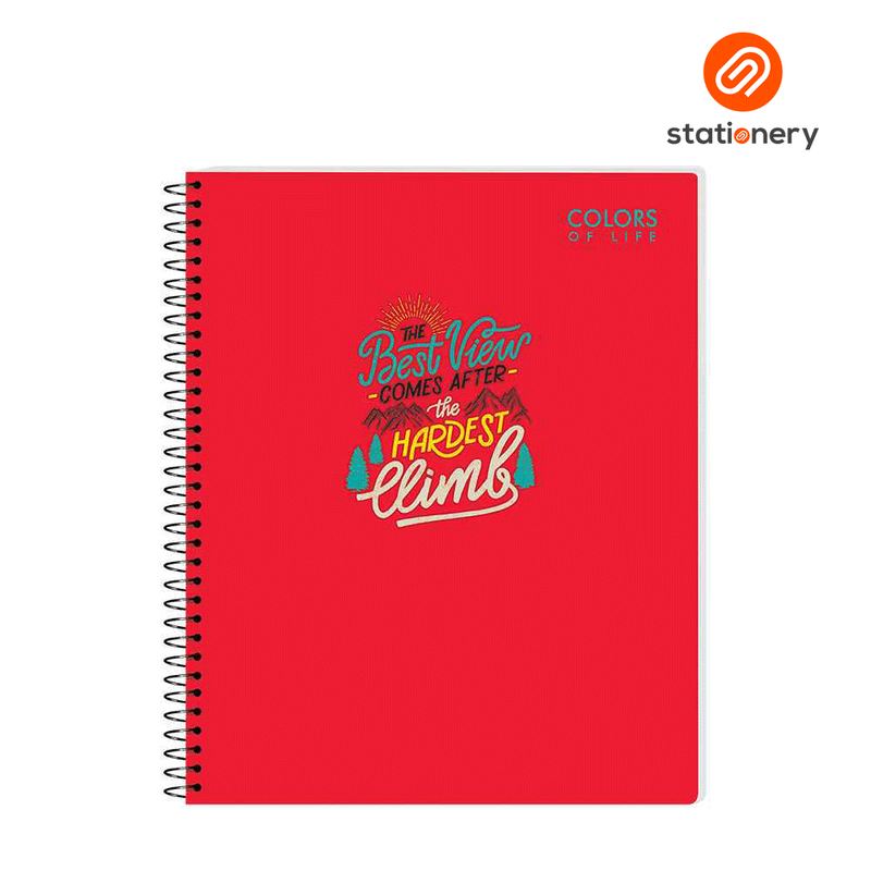 University Notebook Spiral - Assorted-zoom-