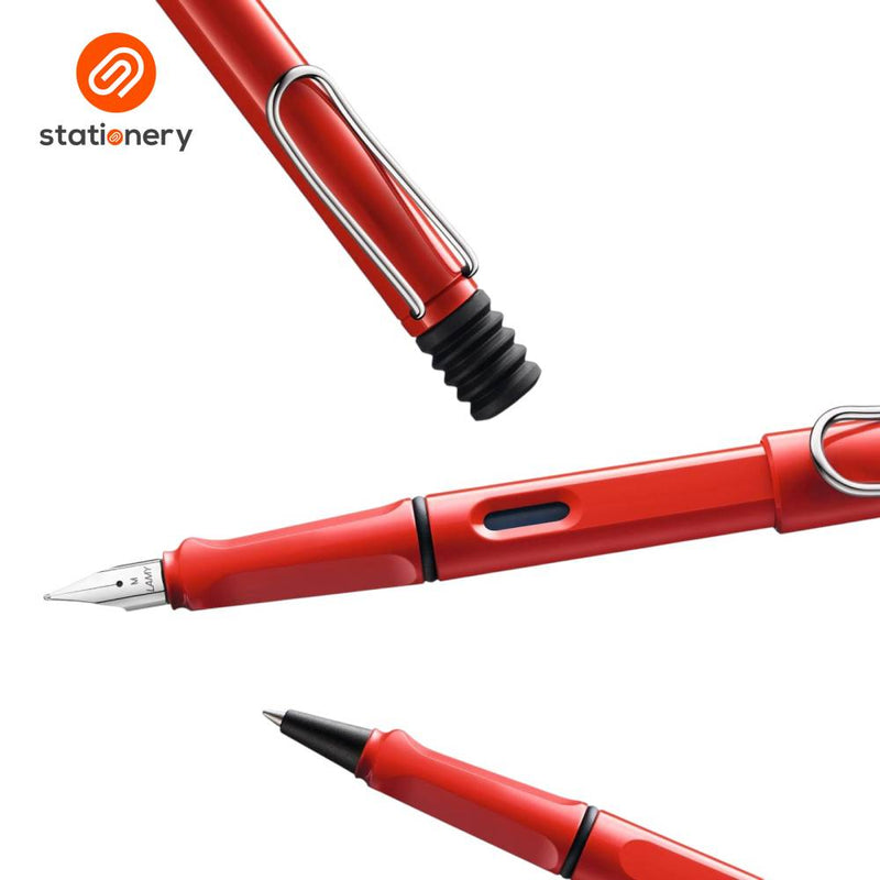 Lamy Safari Rollerball- Shiny Red 316-zoom-