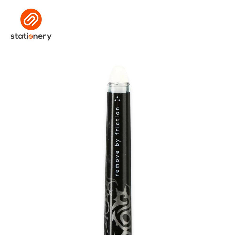Pilot Frixion Point Erasable Gel Pen 0.4mm Black-zoom-