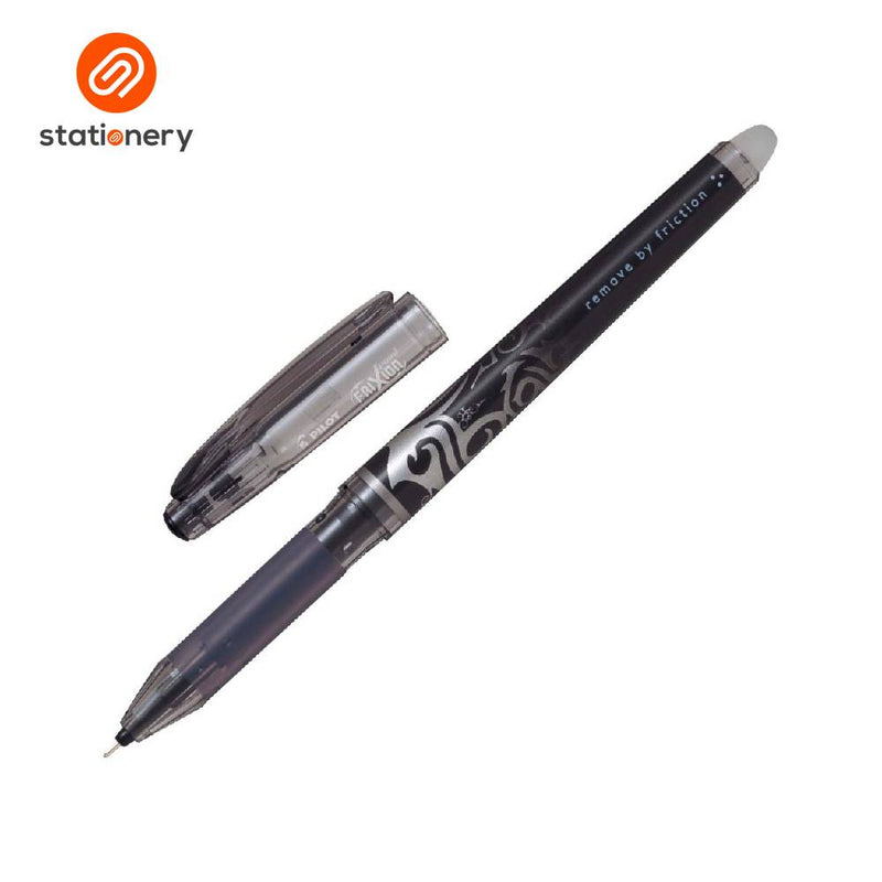 Pilot Frixion Needle Point Erasable Gel Pen 0.5mm - Black-zoom-