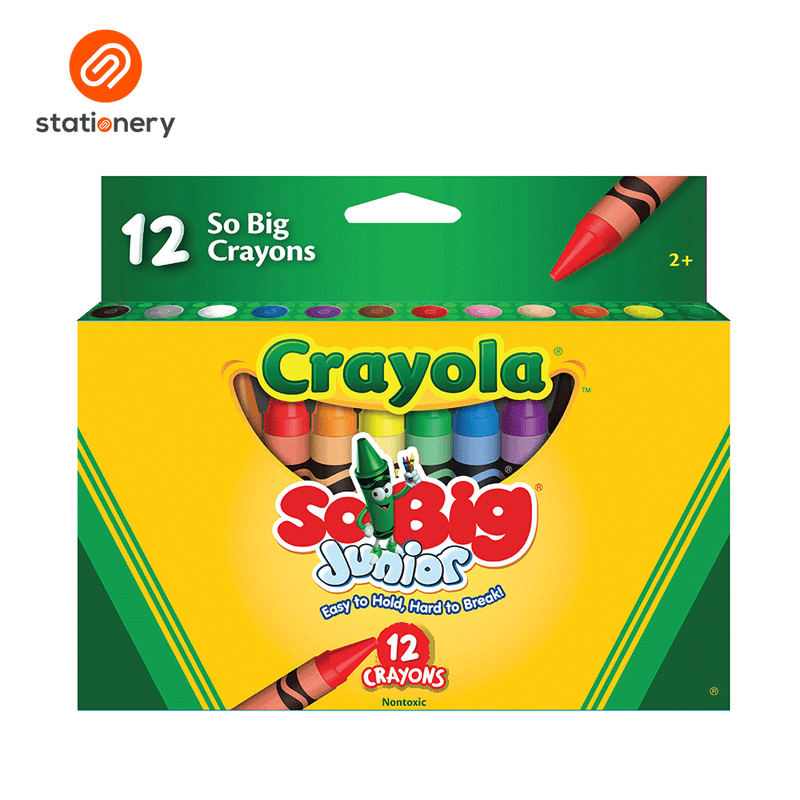 Crayola So Big Crayons Junior 12s-zoom-