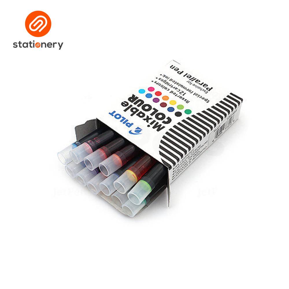 Pilot Parallel Pen Mixable Colour 12 pcs per Pack - Assorted