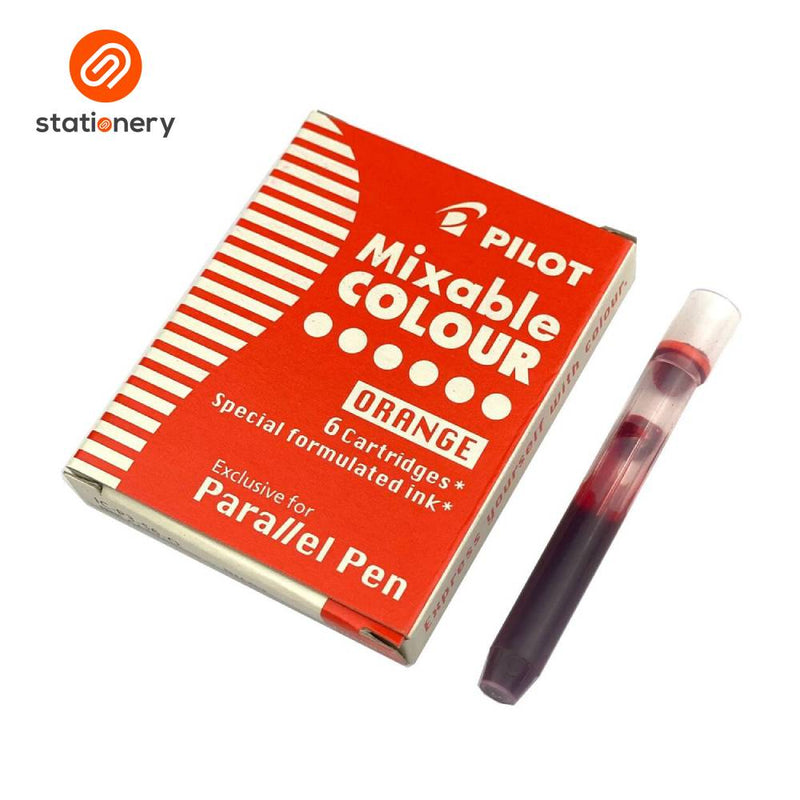 Pilot Parallel Pen Mixable Colour 6pcs per Pack-zoom-
