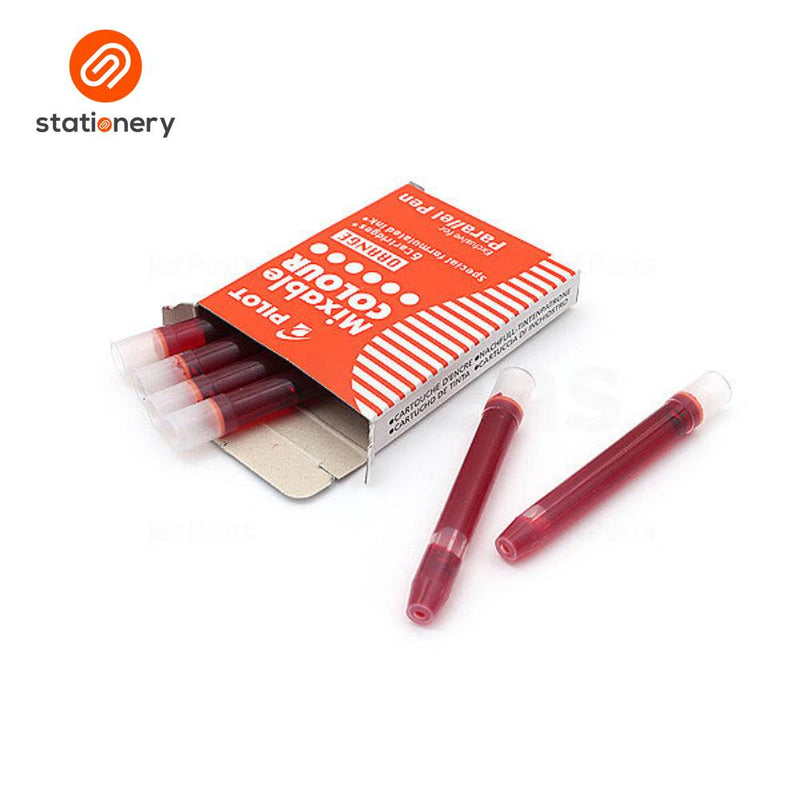 Pilot Parallel Pen Mixable Colour 6pcs per Pack-zoom-