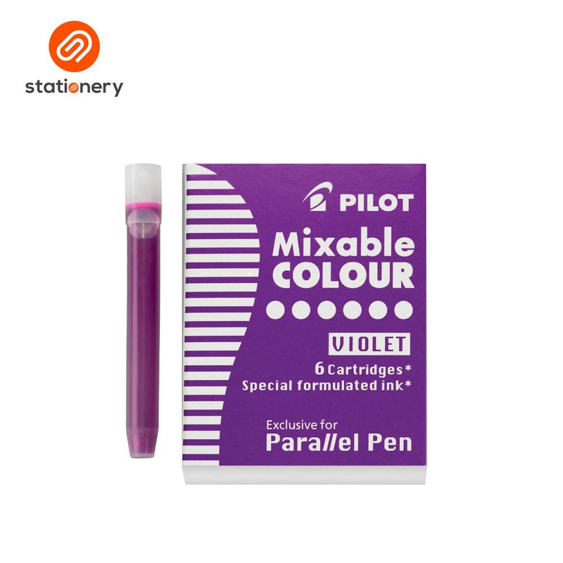 Pilot Parallel Pen Mixable Colour 6pcs per Pack-zoom-