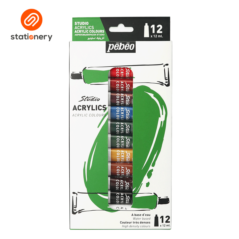 Pebeo Studio Acrylics 12ml-zoom-