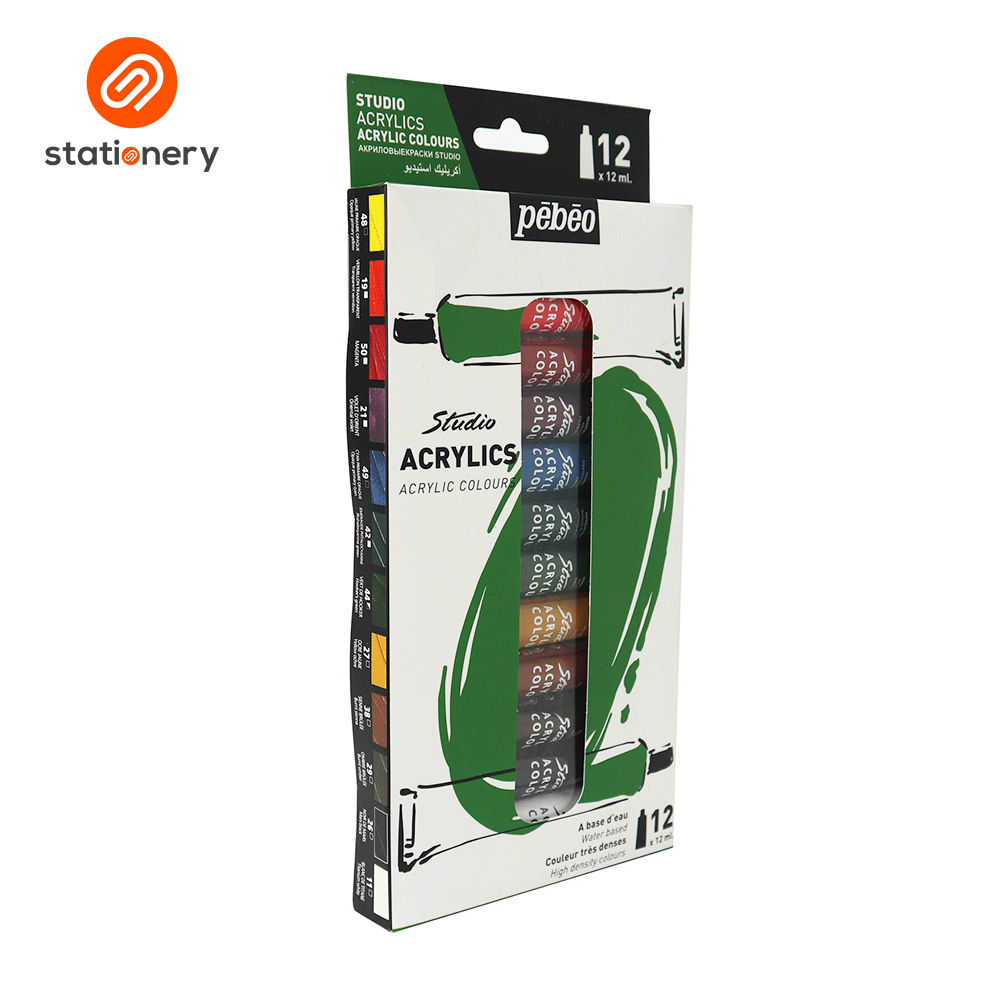 Pebeo Studio Acrylics 12ml-2