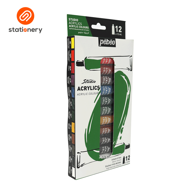 Pebeo Studio Acrylics 12ml-zoom-