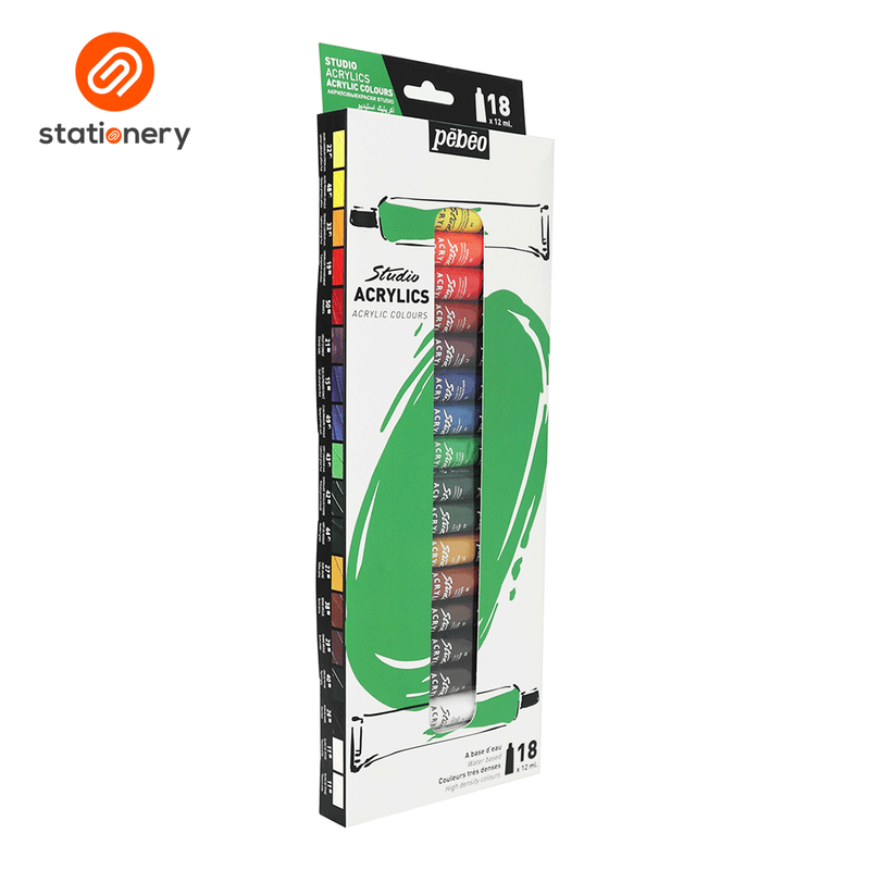 Pebeo Studio Acrylics 12ml-zoom-