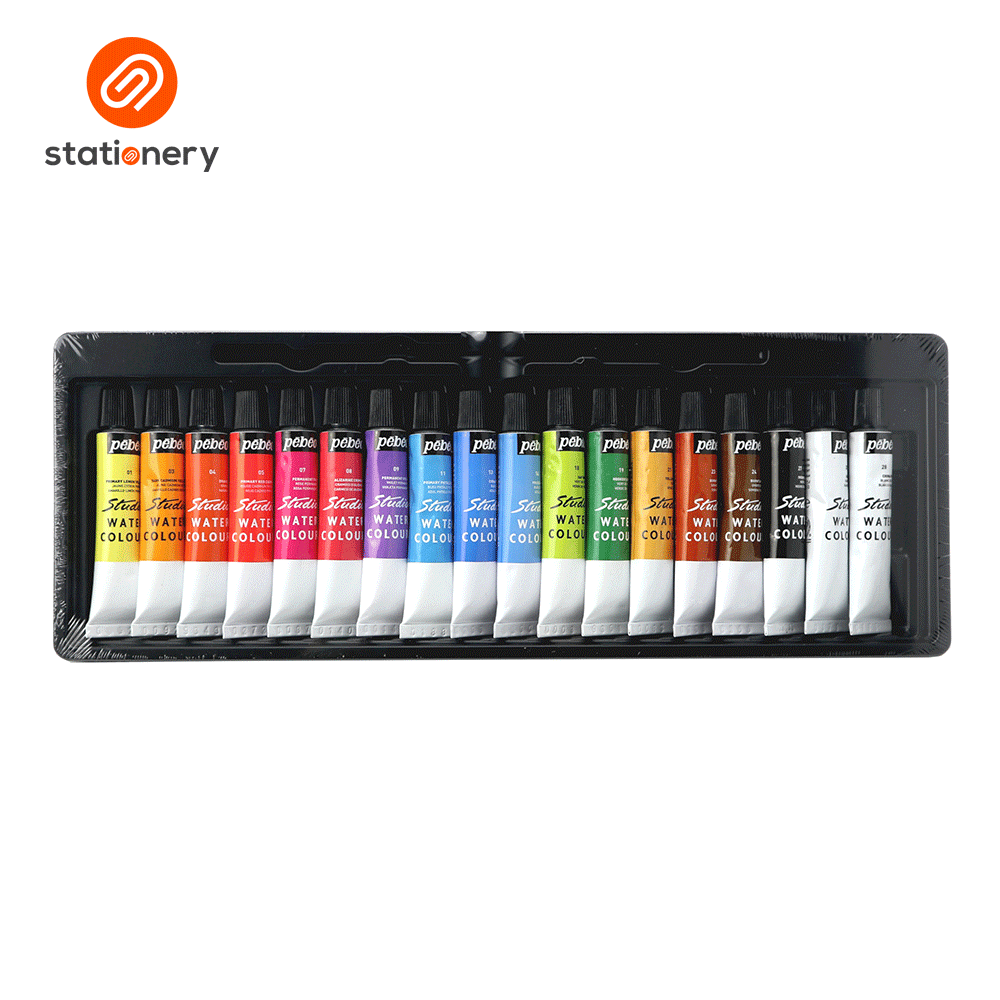 Pebeo Studio Aquarelle Watercolor 12ml 18colors-zoom-2