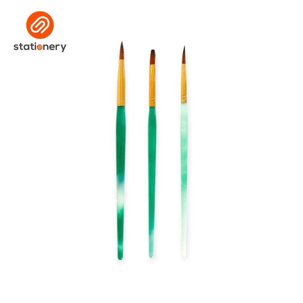 Low Price Artist Brushes Pack of 3-3