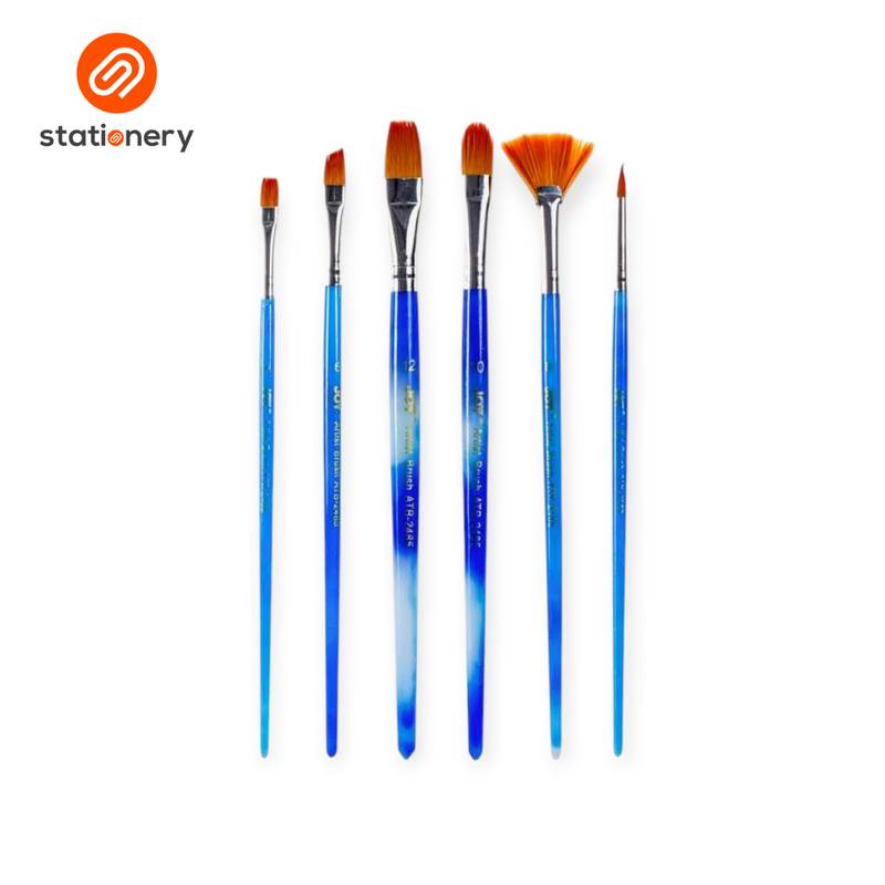 Low Price Artist Brushes Pack of 6-zoom-