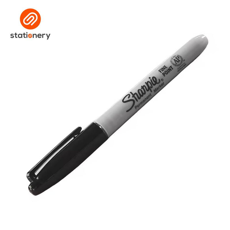 Sharpie Fine Point 2+1 Permanent Marker Black-zoom-